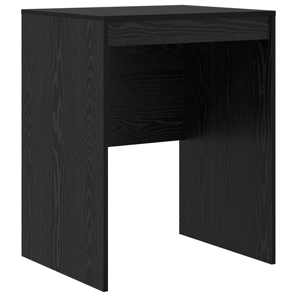 Desk 60 x 50 x 76 cm Depth 50 cm Width 60 cm Black oak