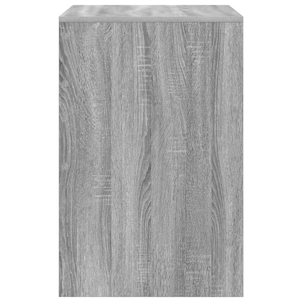 vidaXL Desk Grey Sonoma 60 x 50 x 76 cm 6