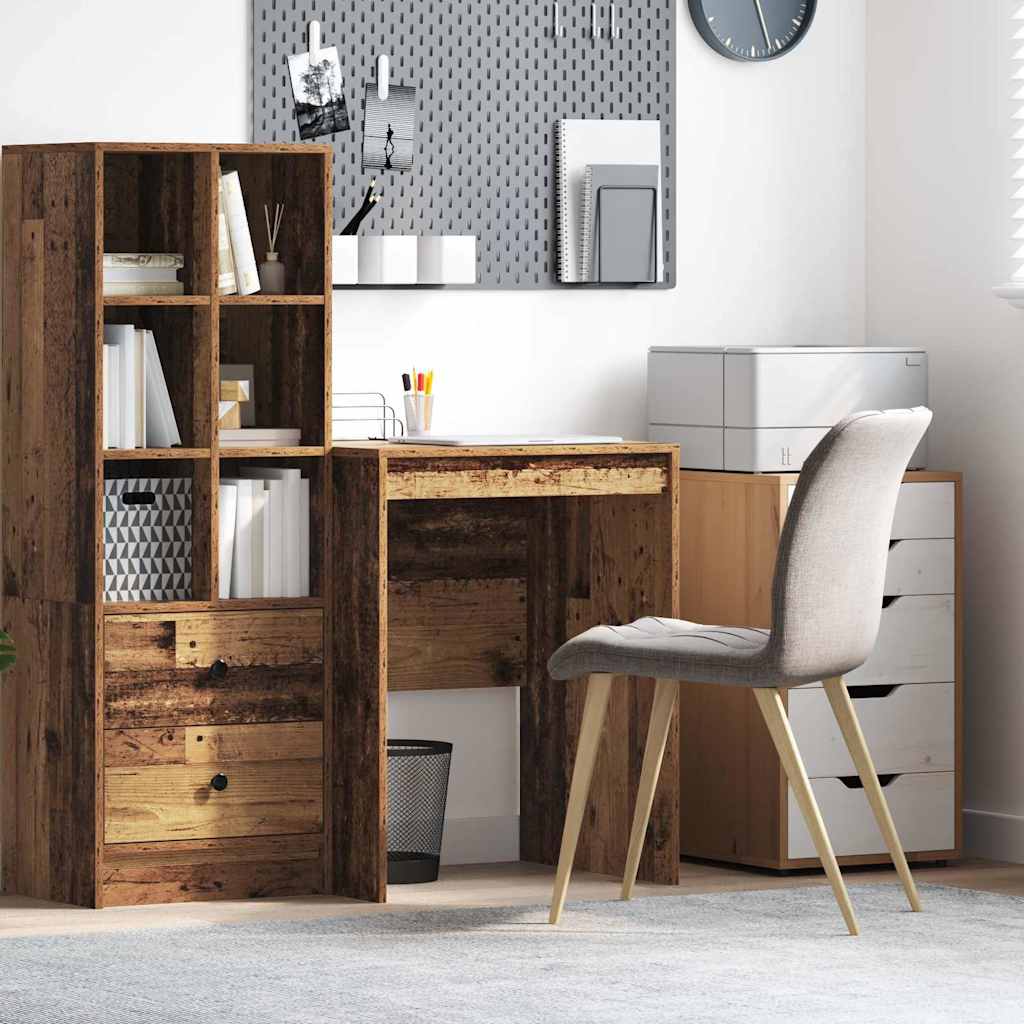 vidaXL Desk Old Wood 60 x 50 x 76 cm 1