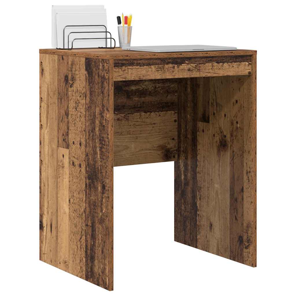 vidaXL Desk Old Wood 60 x 50 x 76 cm 3
