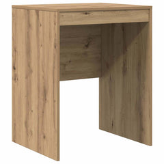 vidaXL Desk Artisan Oak 60 x 50 x 76 cm 2