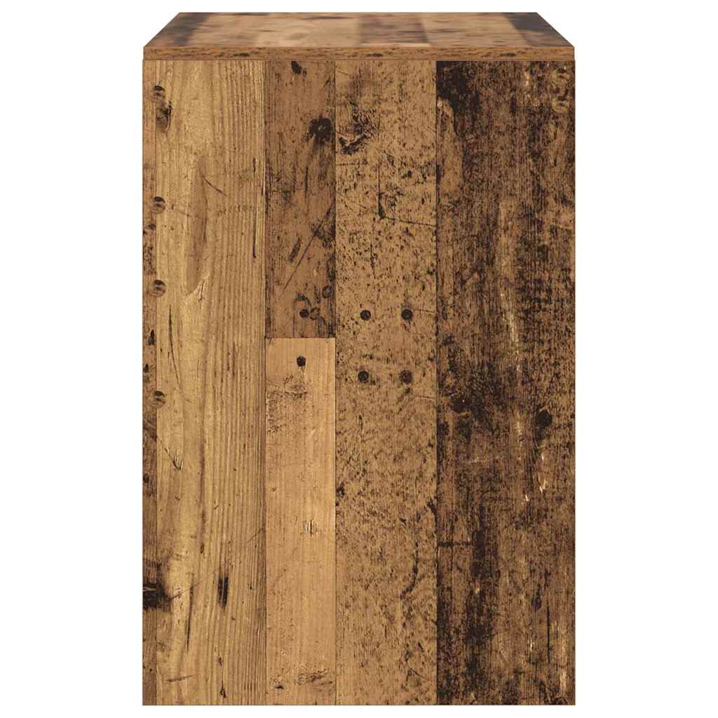 vidaXL Desk Old Wood 80 x 50 x 76 cm 6