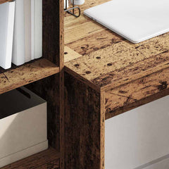 vidaXL Desk Old Wood 90 x 50 x 76 cm 4