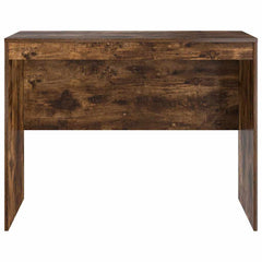 vidaXL Desk Smoked Oak 100 x 50 x 76 cm 5