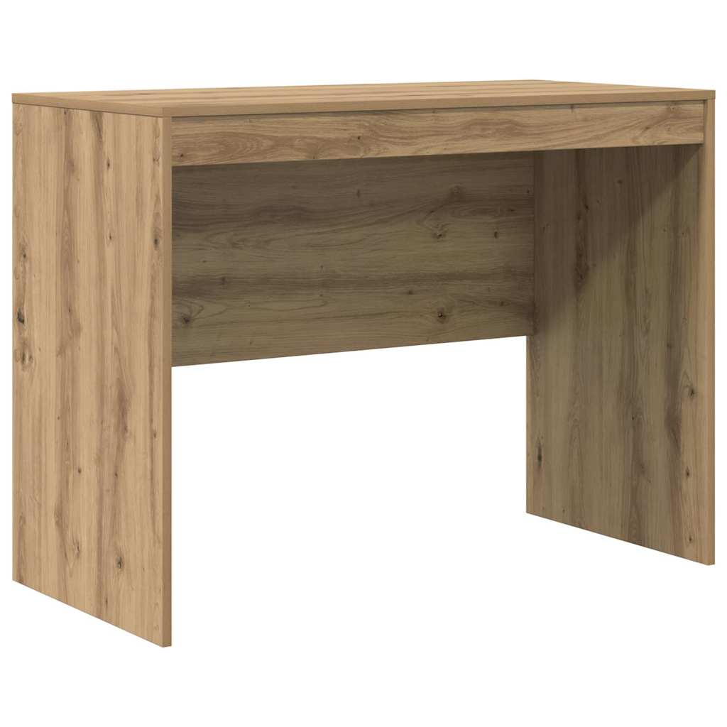 vidaXL Desk Artisan Oak 100 x 50 x 76 cm 2