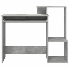 vidaXL Desk Concrete Grey 106 x 41 x 88.5 cm Engineered Wood 6