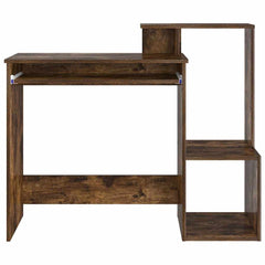 vidaXL Desk Smoked Oak 106 x 41 x 88.5 cm Engineered Wood 6