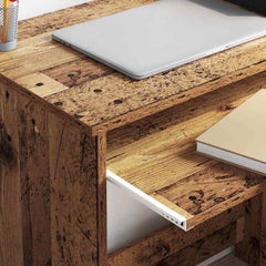 vidaXL Desk Old Wood 106 x 41 x 88.5 cm Engineered Wood 4