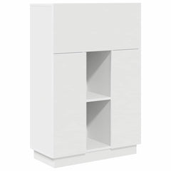 Desk 71.5 x 31.5 x 106.5 cm Engineered Wood White