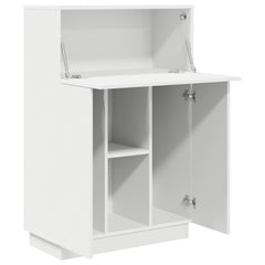 Desk 71.5 x 31.5 x 106.5 cm Engineered Wood White