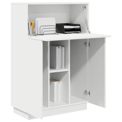 Desk 71.5 x 31.5 x 106.5 cm Engineered Wood White