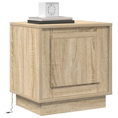 vidaXL Bedside Cabinet 2 pcs Sonoma Oak 44 x 34.5 x 45 cm 3
