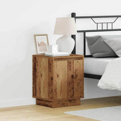 Bedside Cabinet 39 x 34.5 x 50 cm Engineered wood Old wood