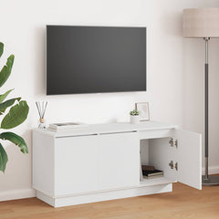TV Cabinet 100 x 38 x 49 cm Engineered Wood White