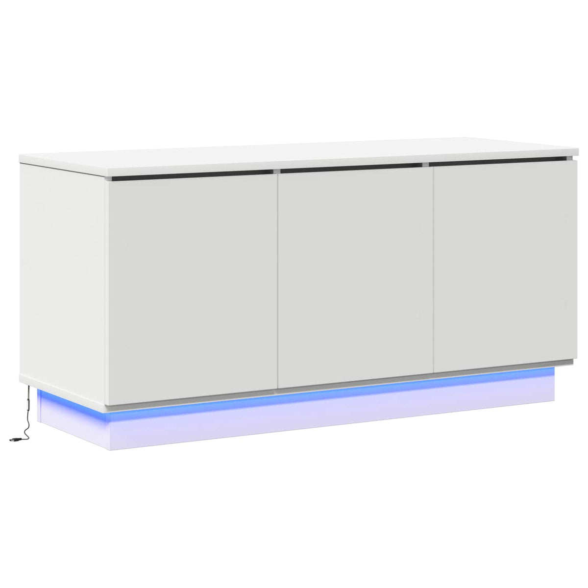TV Cabinet 100 x 38 x 49 cm Engineered Wood White
