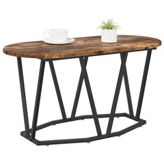 vidaXL Coffee Table Smoked Oak 80 x 40 x 40.5 cm 3