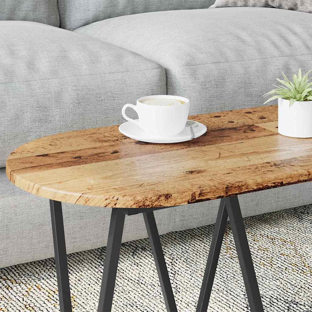 vidaXL Coffee Table Old Wood 80 x 40 x 40.5 cm 4