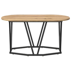 vidaXL Coffee Table Artisan Oak 80 x 40 x 40.5 cm 5
