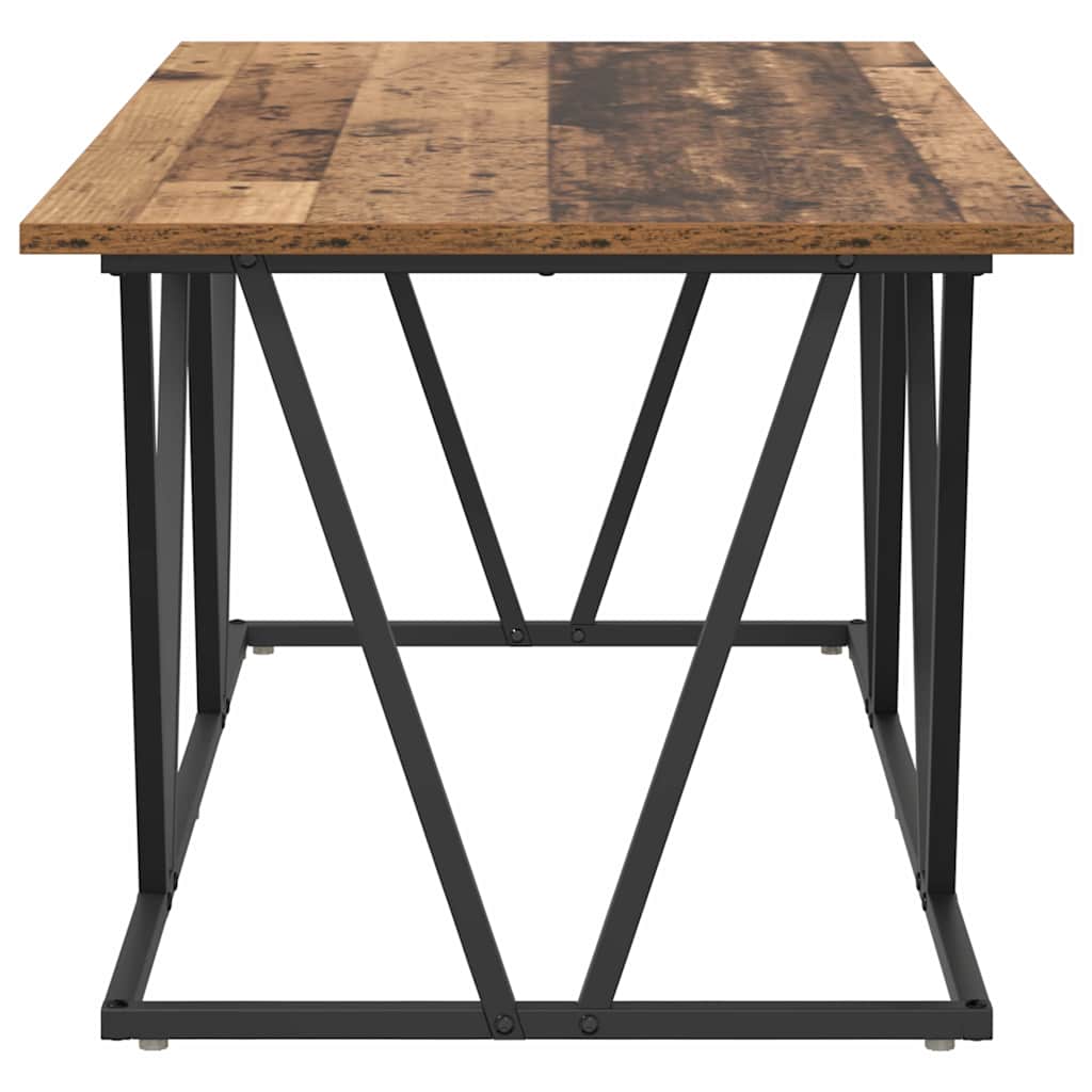 vidaXL Coffee Table Old Wood 100 x 50 x 40 cm 6