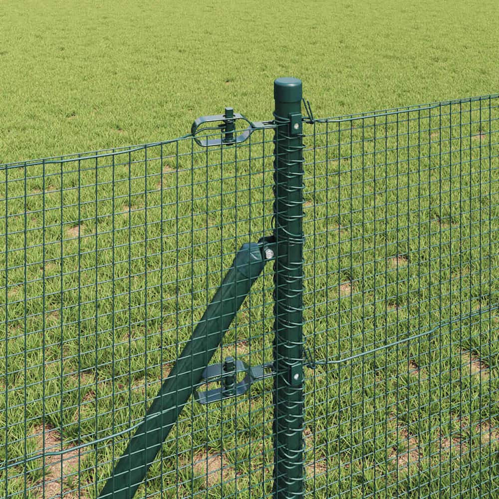 Welded Wire Fence Ground Fix PVC-Coated Steel Green, image 4