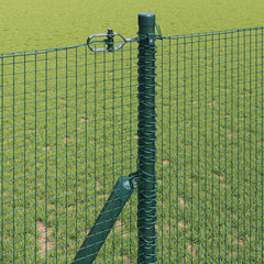 Welded Wire Fence Ground Fix 50 x 1 m PVC-Coated Steel Green mesh Size 1.6 x 1.6 cm mesh 1 m