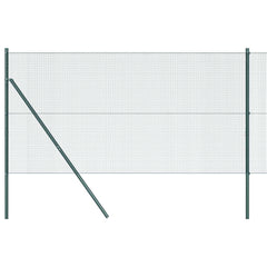 Welded Wire Fence Ground Fix 100 x 0.4 m PVC-Coated Steel Green 1 m 1.2 x 1.2 cm mesh