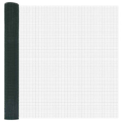 Welded Wire Fence Spikes PVC-coated Steel Green mesh