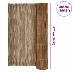 Willow Fence Willow Natural 500 cm 170 cm