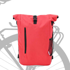 vidaXL Bicycle Bag Red 31 x 13 x 58 cm Polyester 2