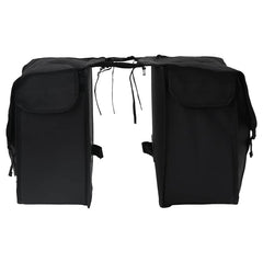 vidaXL Bicycle Bag Black 40 x 18.5 x 35 cm Polyester 4