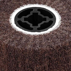 vidaXL Sanding Rollers 3 pcs Brown 12 x 12 x 10 cm Synthetic Fibre 5