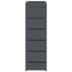 vidaXL Rain Umbrella Stand Anthracite 15.5 x 15.5 x 49 cm Steel 4
