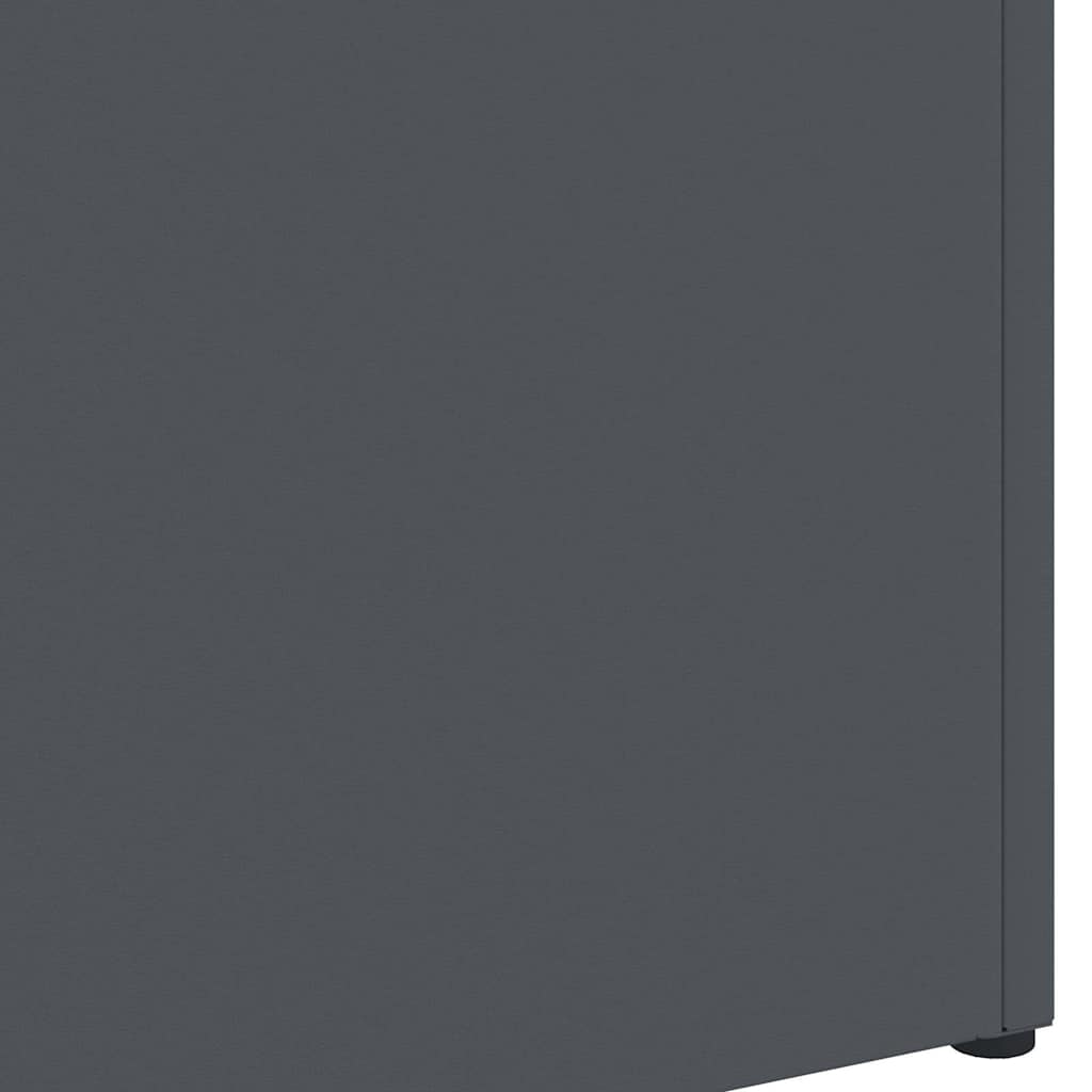 vidaXL Rain Umbrella Stand Anthracite 28 x 12 x 41 cm Steel 6