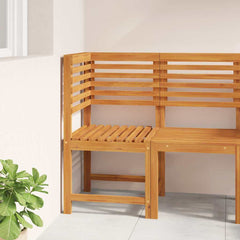 vidaXL Garden Chair Brown 50 x 50 x 91cm Solid Acacia wood 3