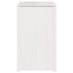 Kitchen Cabinet MEPPEL 106 x 55 x 92 cm White pinewood