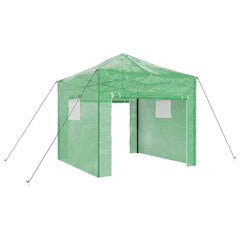 Greenhouse with Pop-up Frame Green Iron 290 cm 315 cm 290 cm