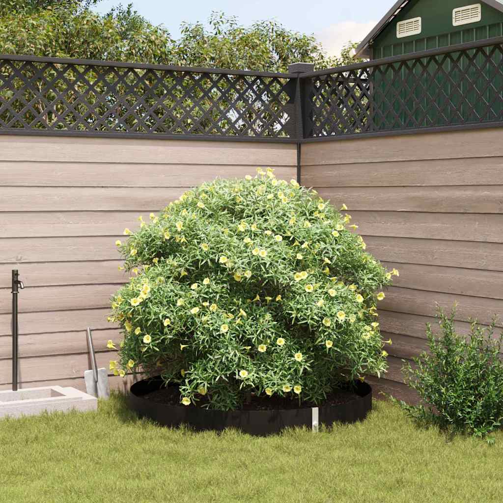 vidaXL Root Barrier Black 1 x 5 m Polyethylene 3
