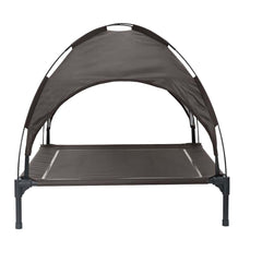 vidaXL Dog Bed 104 x 86 x 84.5 cm Steel Brown 5