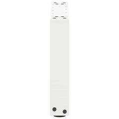 vidaXL Coffee Table Legs U-Shaped 2 pcs White 40x(30-31) cm Steel 6