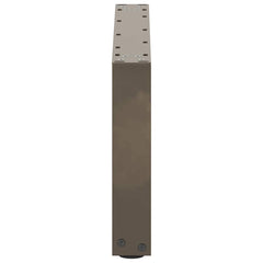 vidaXL Coffee Table Legs U-Shaped 2 pcs Natural Steel 70x(30-31) cm Steel 6