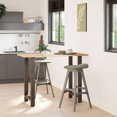 vidaXL Coffee Table Legs Steel 2 pcs Steel Natural