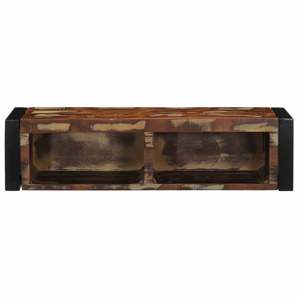 TV Cabinet Multicolour Solid Wood Reclaimed, image 2