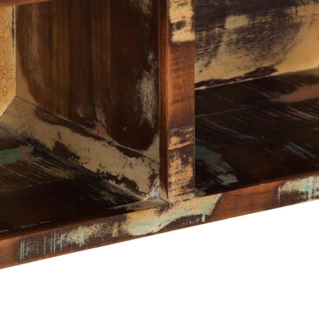 TV Cabinet Multicolour Solid Wood Reclaimed, image 6