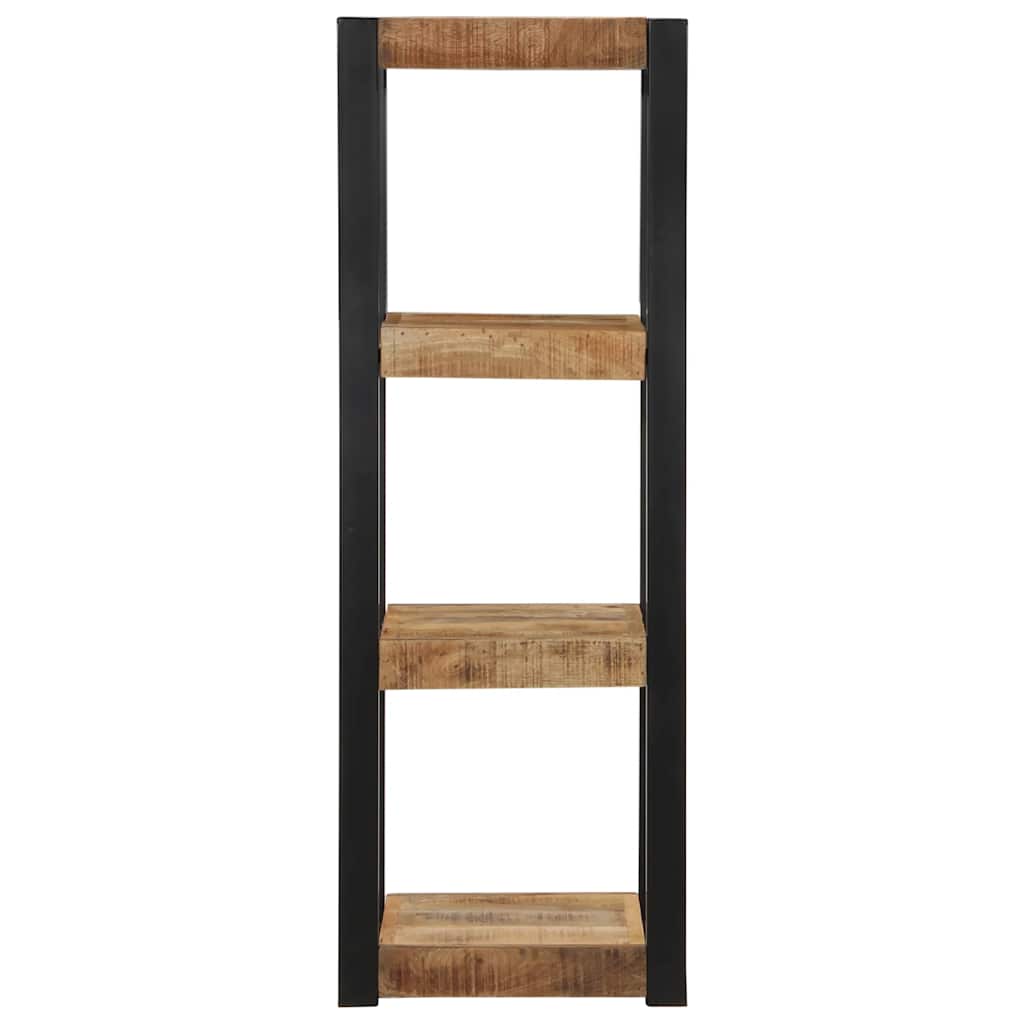 Wall Shelf 35x35x100 cm Solid Rough Wood Mango Solid rough mango wood