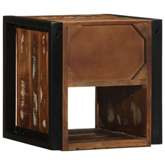 Bedside Cabinets Multicolour 40x35x40 cm Solid reclaimed wood 1