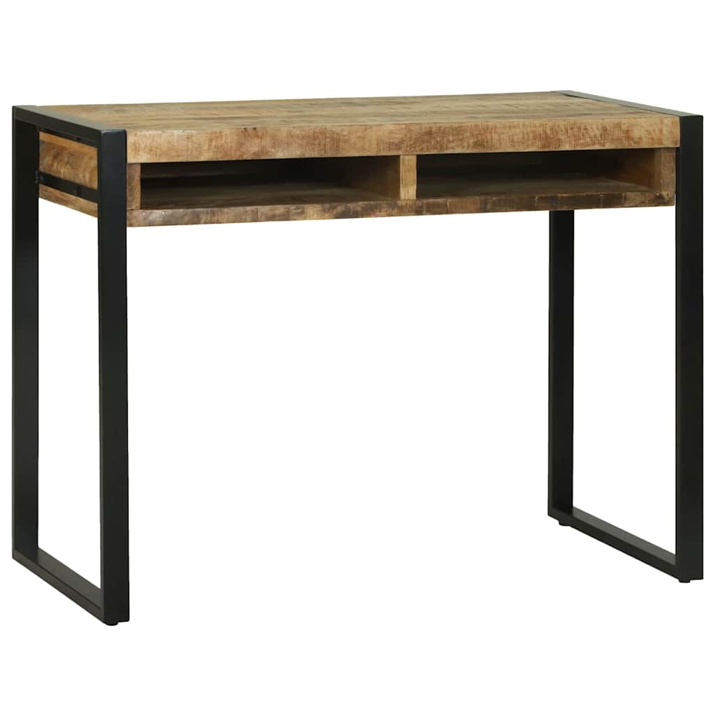 vidaXL Dressing Table Brown 100 x 50 x 75 cm Solid Mango wood 4