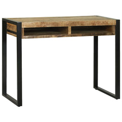 vidaXL Dressing Table Brown 100 x 50 x 75 cm Solid Mango wood 4