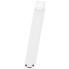 vidaXL Coffee Table Legs U-Shaped 2 pcs White 70x(42-43) cm Steel 6