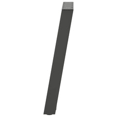 vidaXL Dining Table Legs U-Shaped 2 pcs Anthracite 60x(72-73) cm Steel 6
