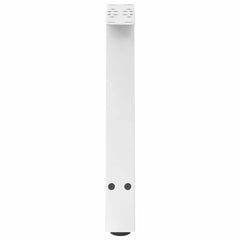 vidaXL Coffee Table Legs A-Shaped 2 pcs White 38x(42-43) cm Steel 6